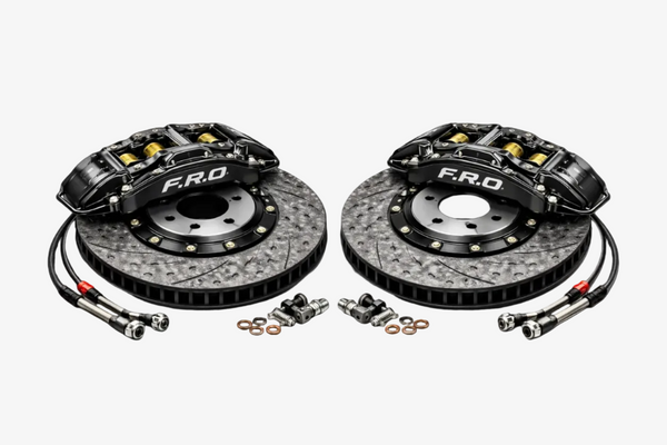 Carbon Ceramic 6 Piston Big Brake Kit