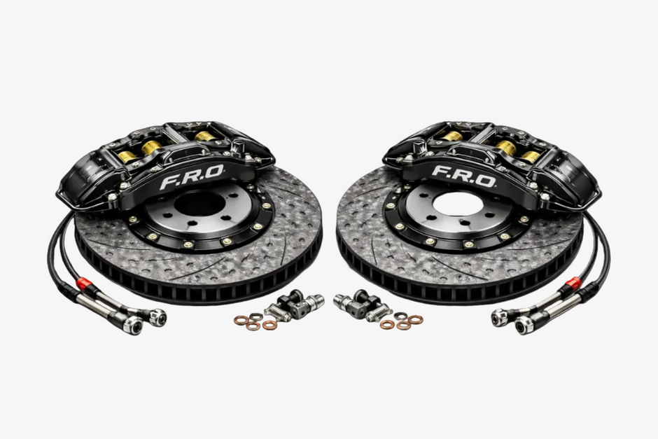 Carbon Ceramic 6 Piston Big Brake Kit